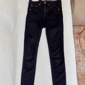 Rag & Bone Nina Black High Rise Skinny Casual Jeans W15321769BLK